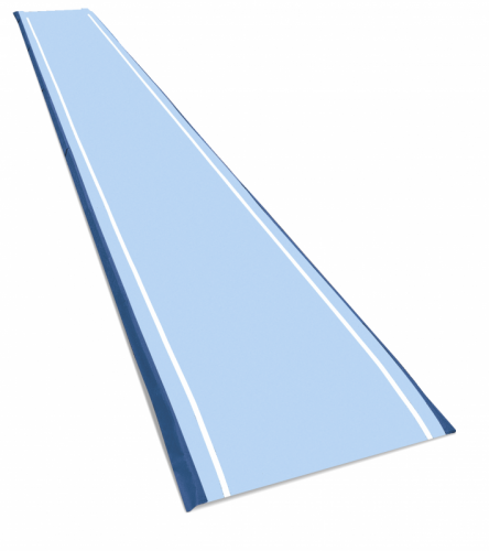 Акробатическая дорожка 18 м, 15 секций